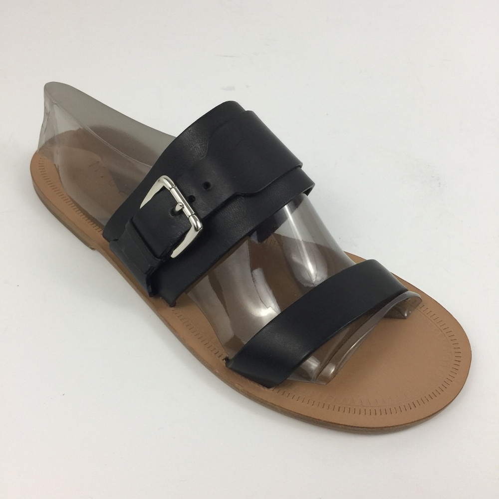 M. GEMI Women's Italian Leather Sandals 35.5